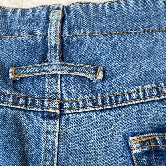 Vintage Forenza 100% Cotton Worn in Pleated High Rise Mom Jeans - 14 - Picture 12 of 13